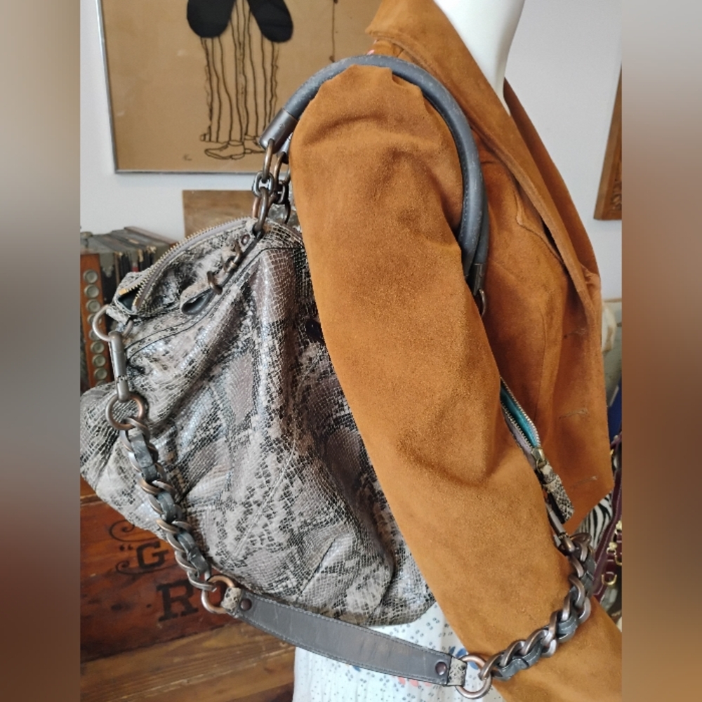 Coach Limited Edition Python Sophia Shoulder Bag - Picture 5 of 13